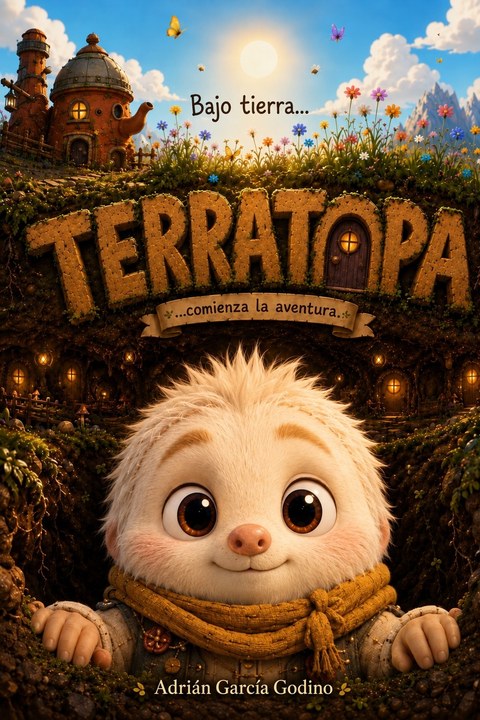 Portada de Terratopa, de Adrián García Godino